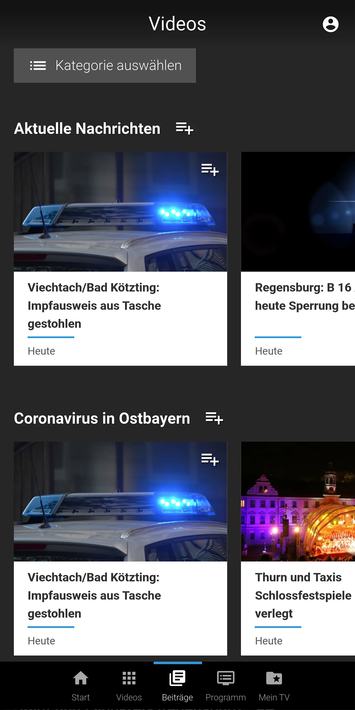 TVA Ostbayern | Indus Appstore | Screenshot