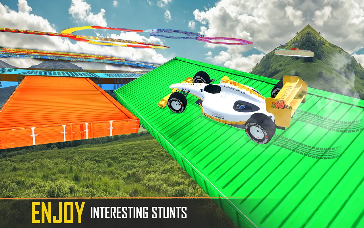 Formula Car Stunt Games Racing | Indus Appstore | Screenshot