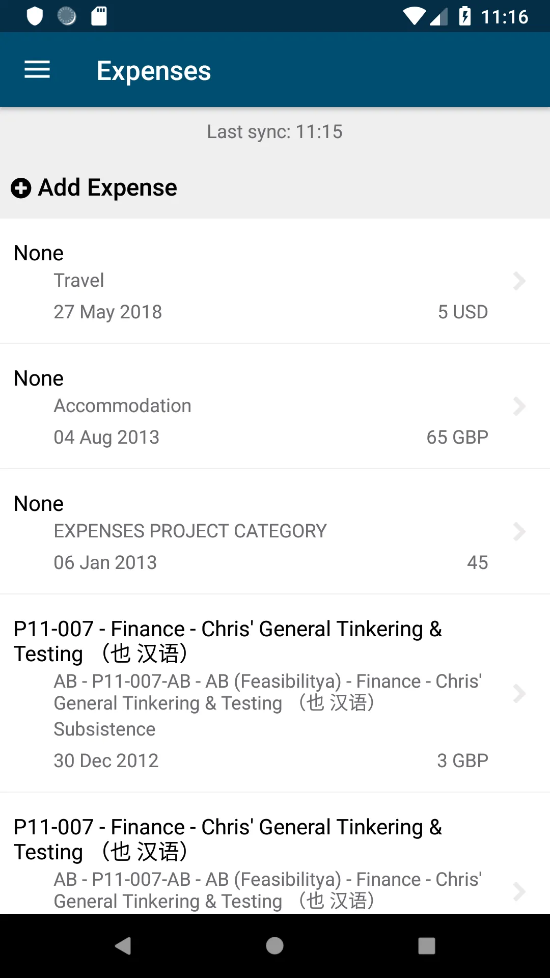 Deltek PIM Timesheets | Indus Appstore | Screenshot