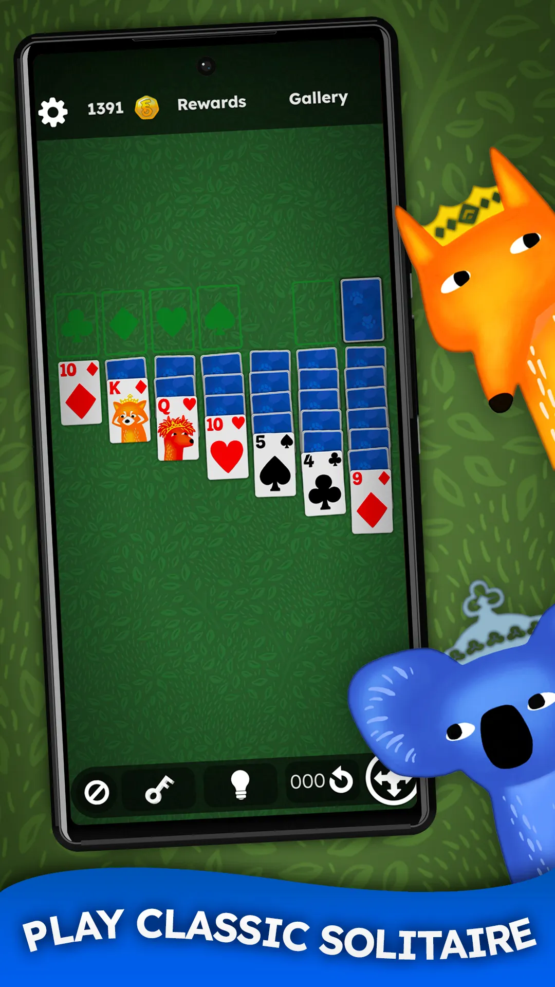 FLICK SOLITAIRE - Card Games | Indus Appstore | Screenshot