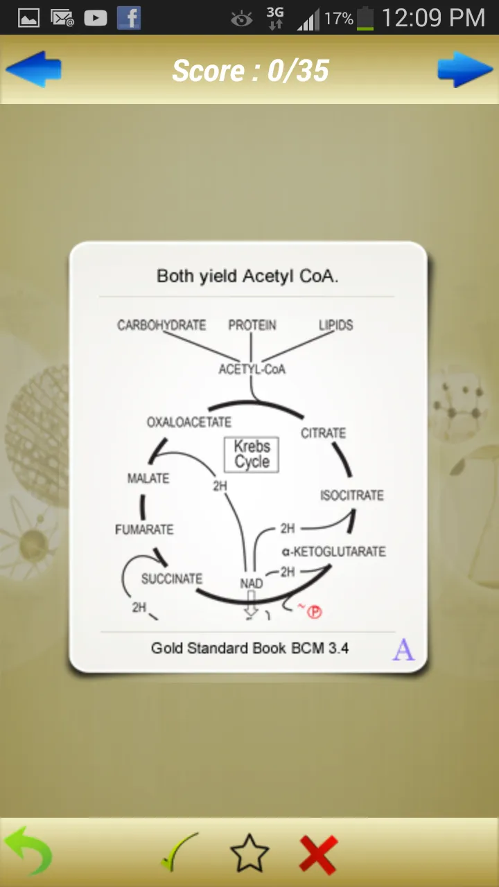 MCAT Biochemistry Flashcards | Indus Appstore | Screenshot