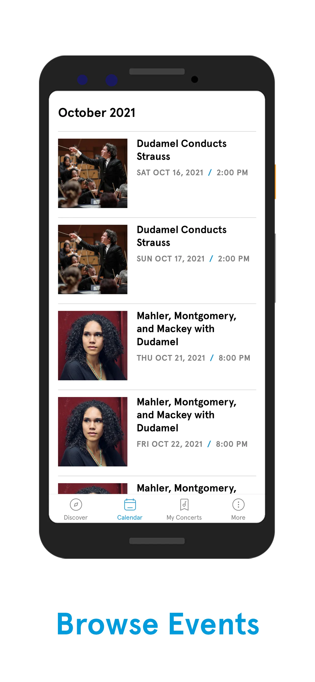 LA Phil | Indus Appstore | Screenshot