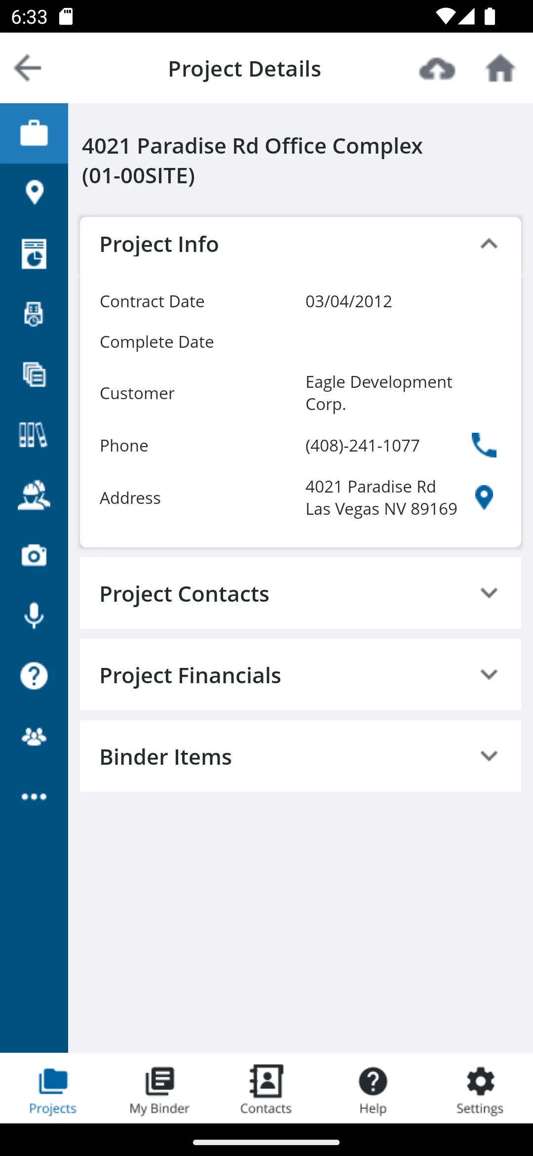 ProContractor Mobile™ | Indus Appstore | Screenshot