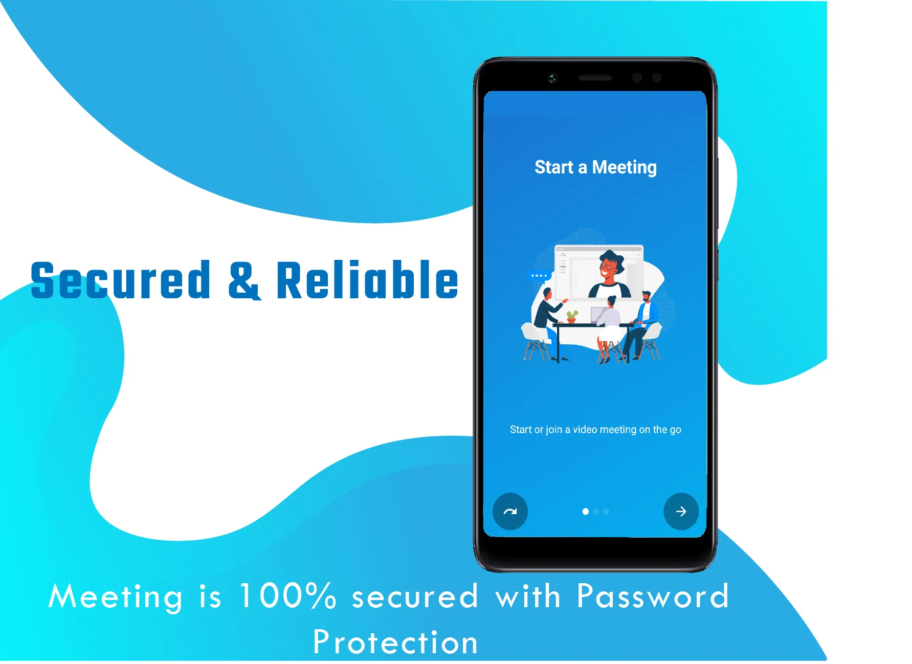 Tawk To: Secured Video Meeting | Indus Appstore | Screenshot