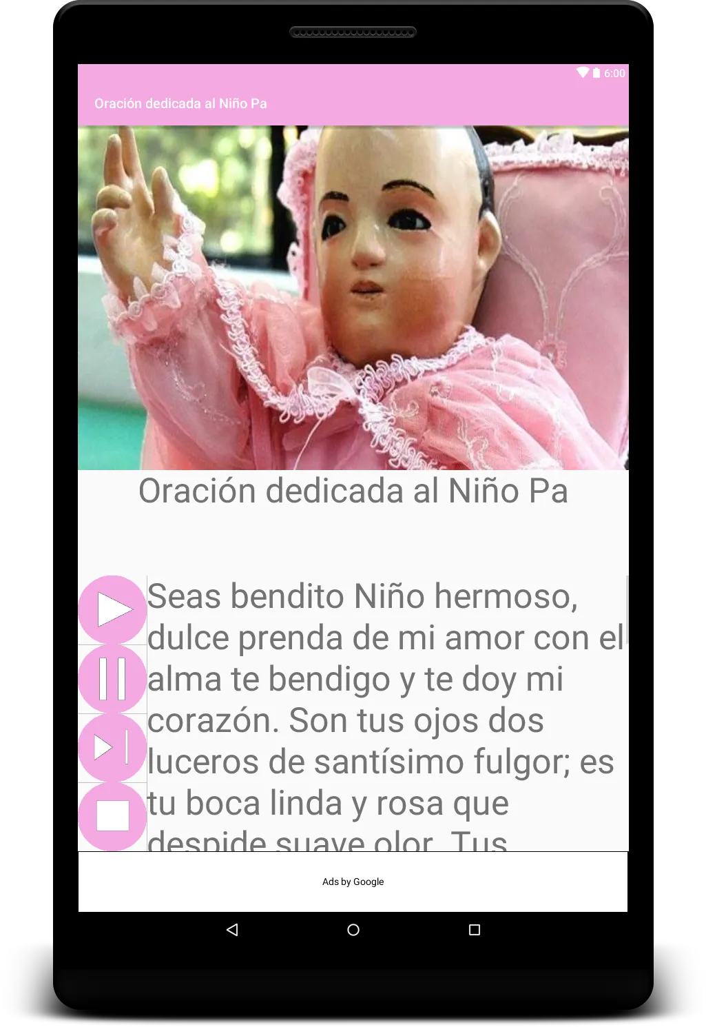 Oración dedicada al niño pa | Indus Appstore | Screenshot