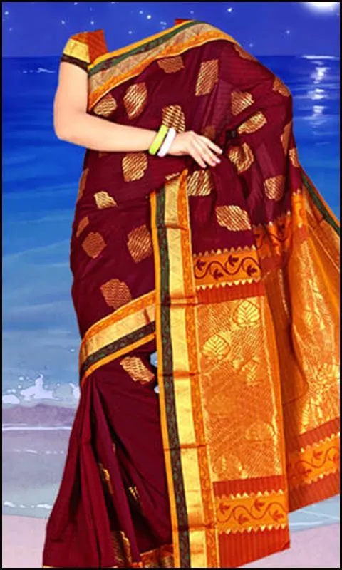 Women Pattu Saree Photo Suit | Indus Appstore | Screenshot