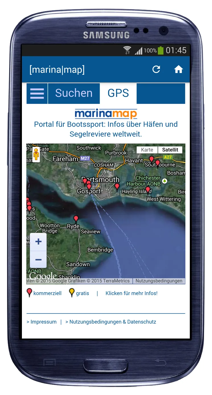 [marina|map] | Indus Appstore | Screenshot