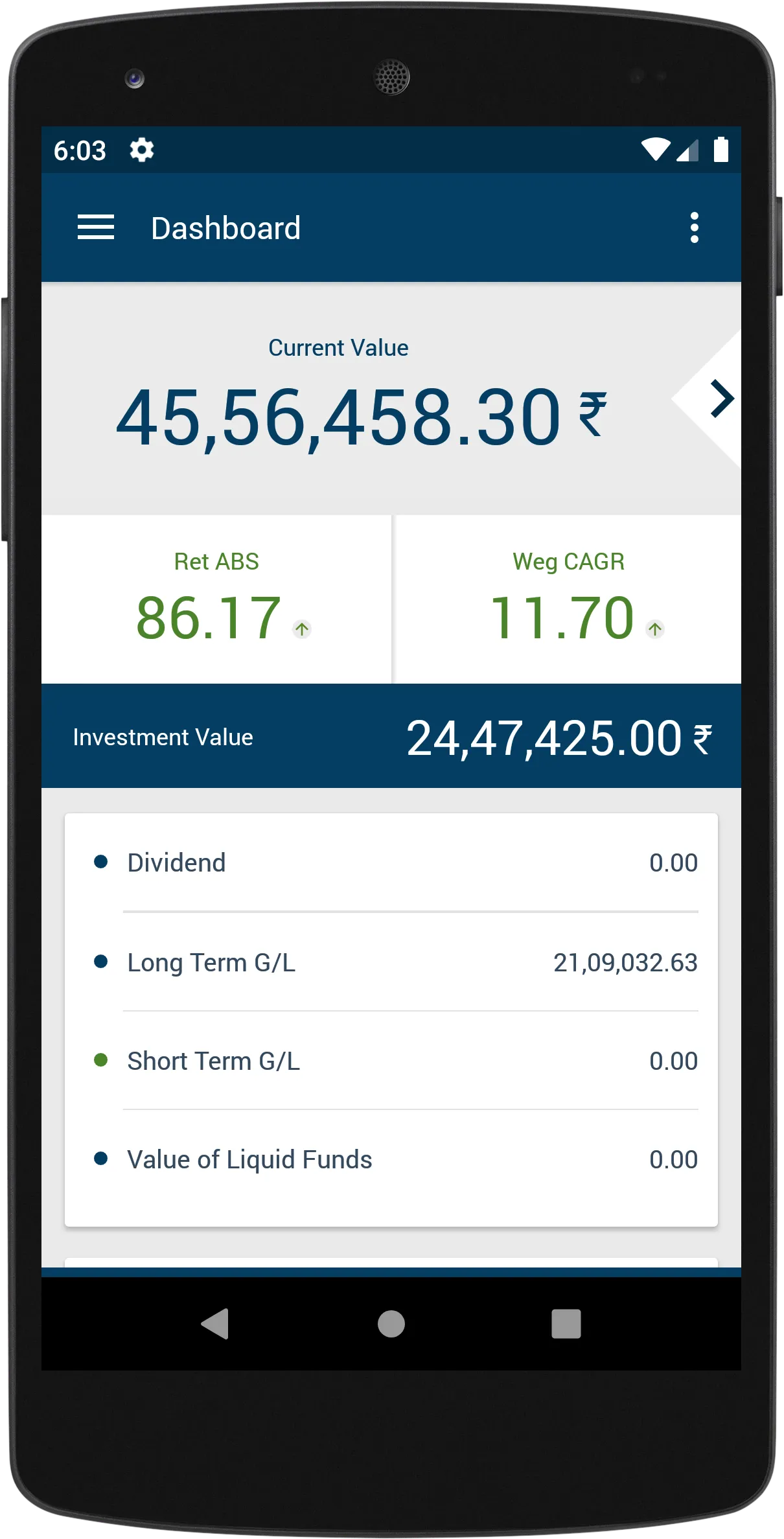 Intelligent Investments | Indus Appstore | Screenshot