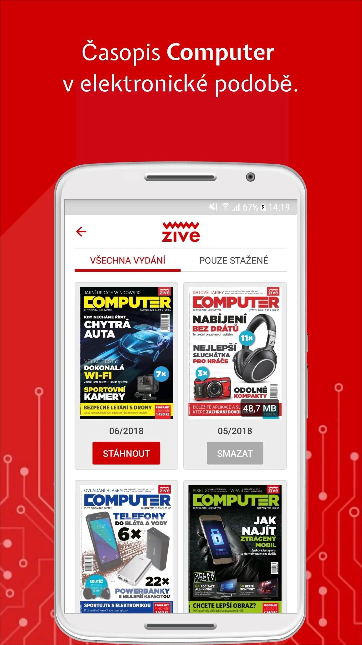 Živě.cz | Indus Appstore | Screenshot