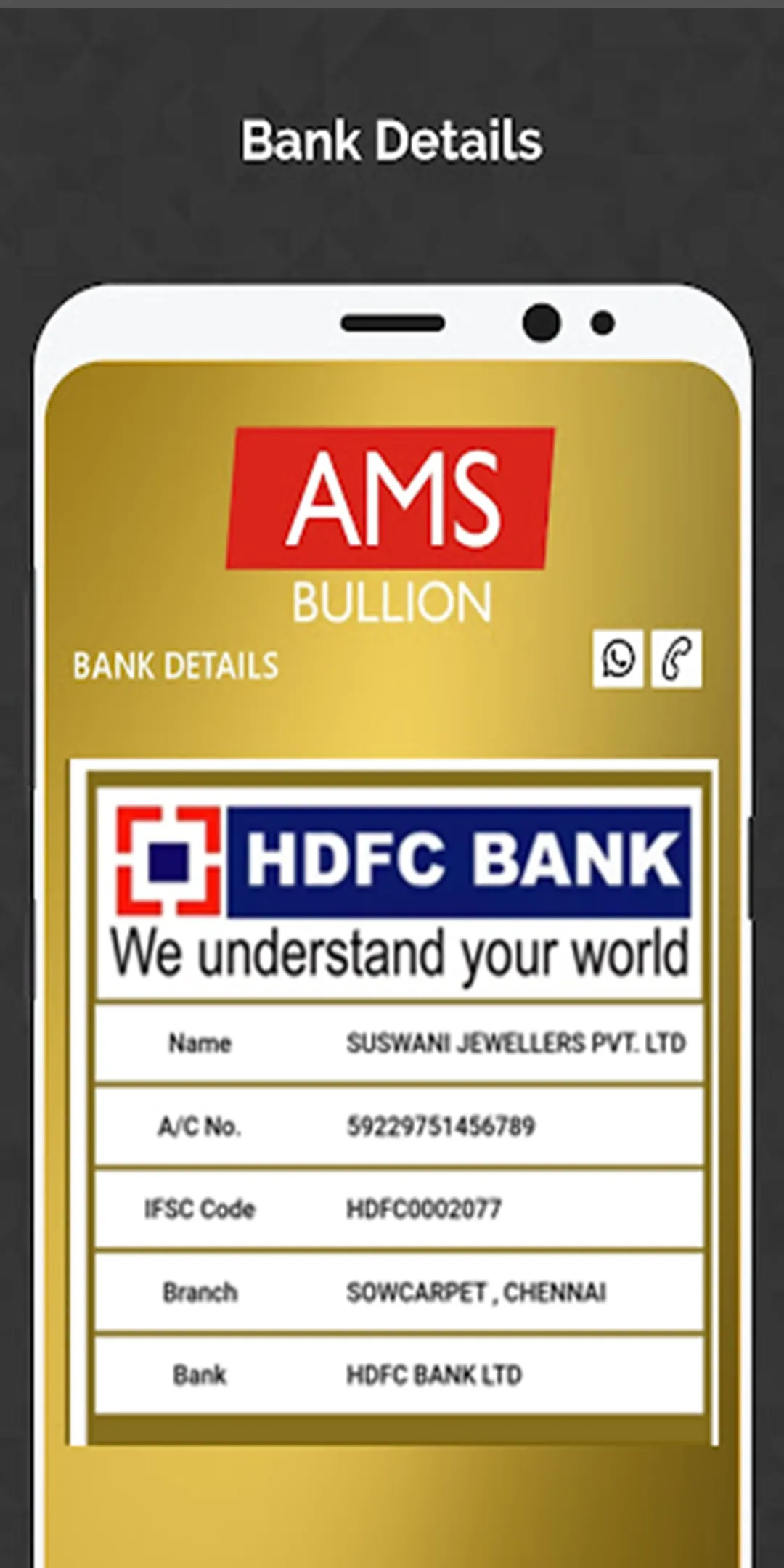 AMS Bullion | Indus Appstore | Screenshot