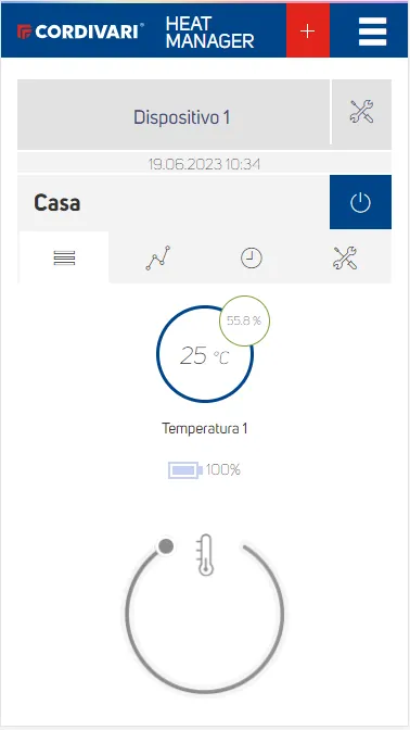 Cordivari Heat Manager | Indus Appstore | Screenshot