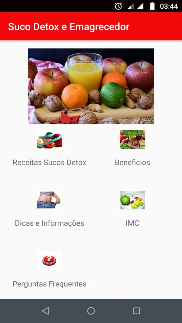 Sucos Detox e Emagrecedor | Indus Appstore | Screenshot