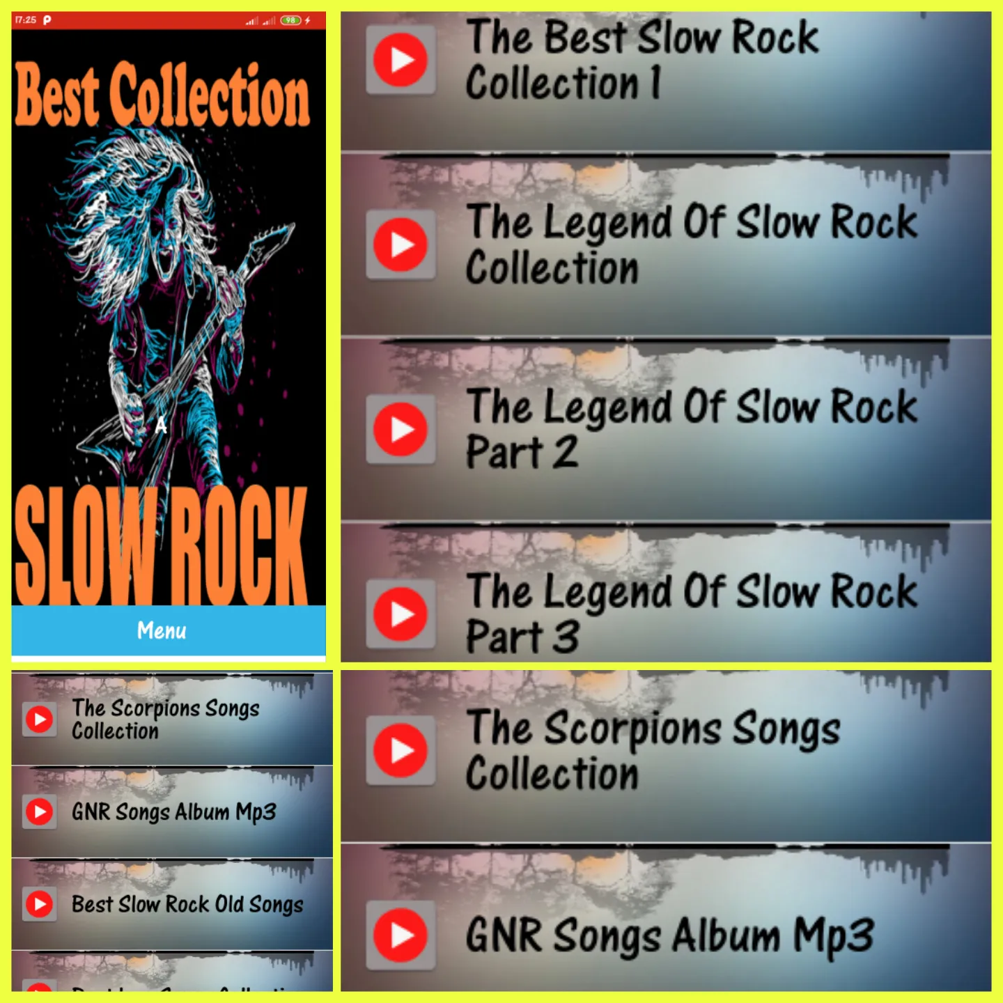 Slow Rock Collection | Indus Appstore | Screenshot