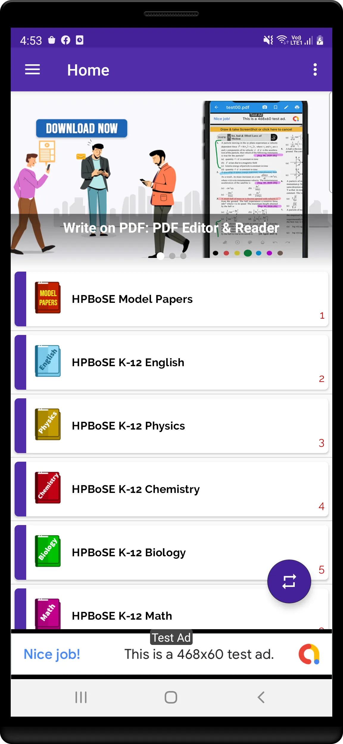 HPBOSE Class 12 Science - 10 Y | Indus Appstore | Screenshot