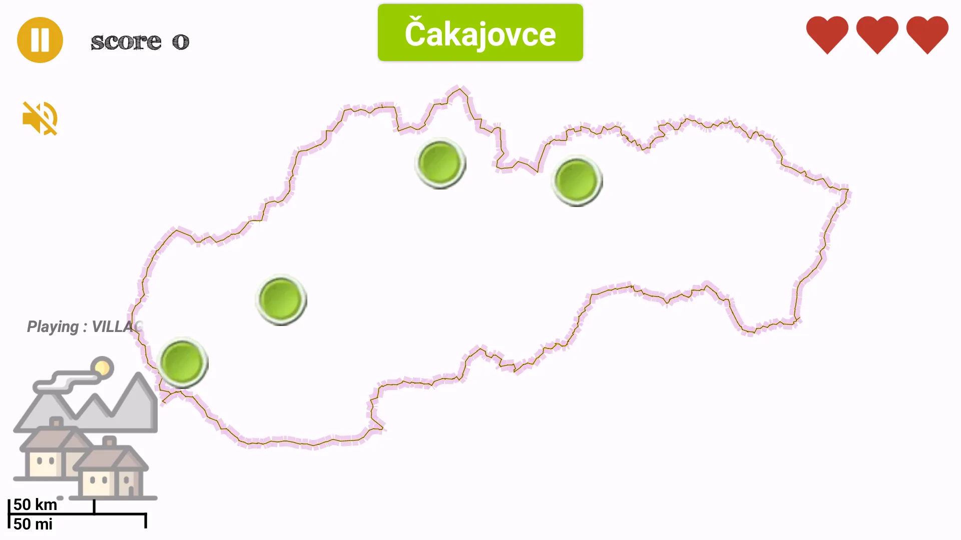 Map Master Slovensko | Indus Appstore | Screenshot