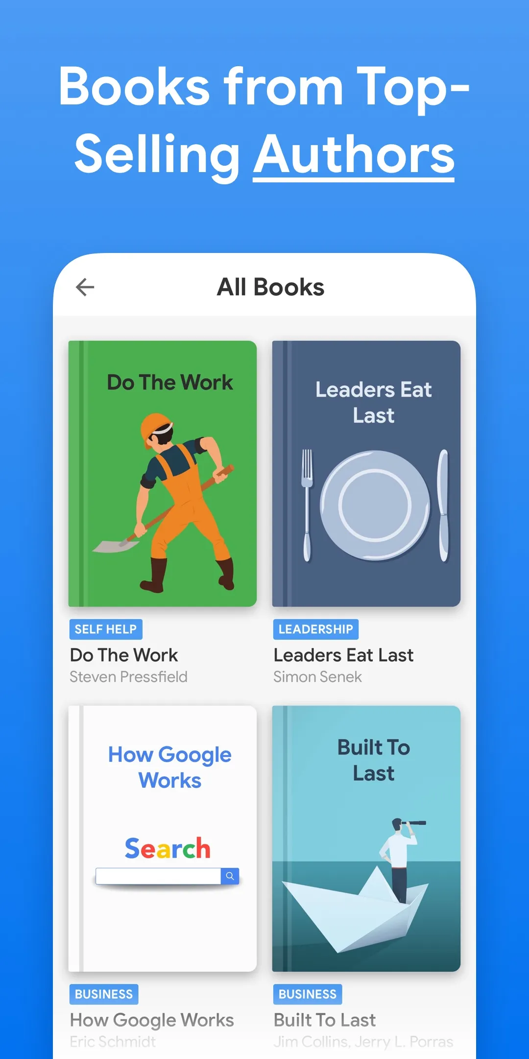 QuickReads – AI Book Summaries | Indus Appstore | Screenshot