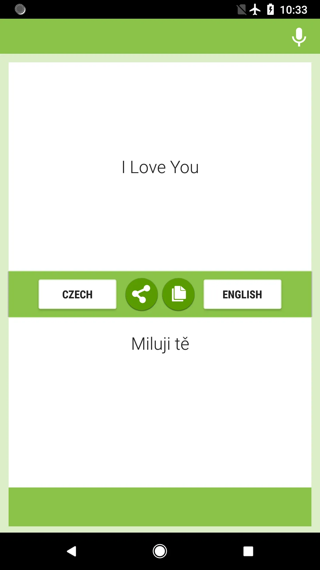 Czech-English Translator | Indus Appstore | Screenshot