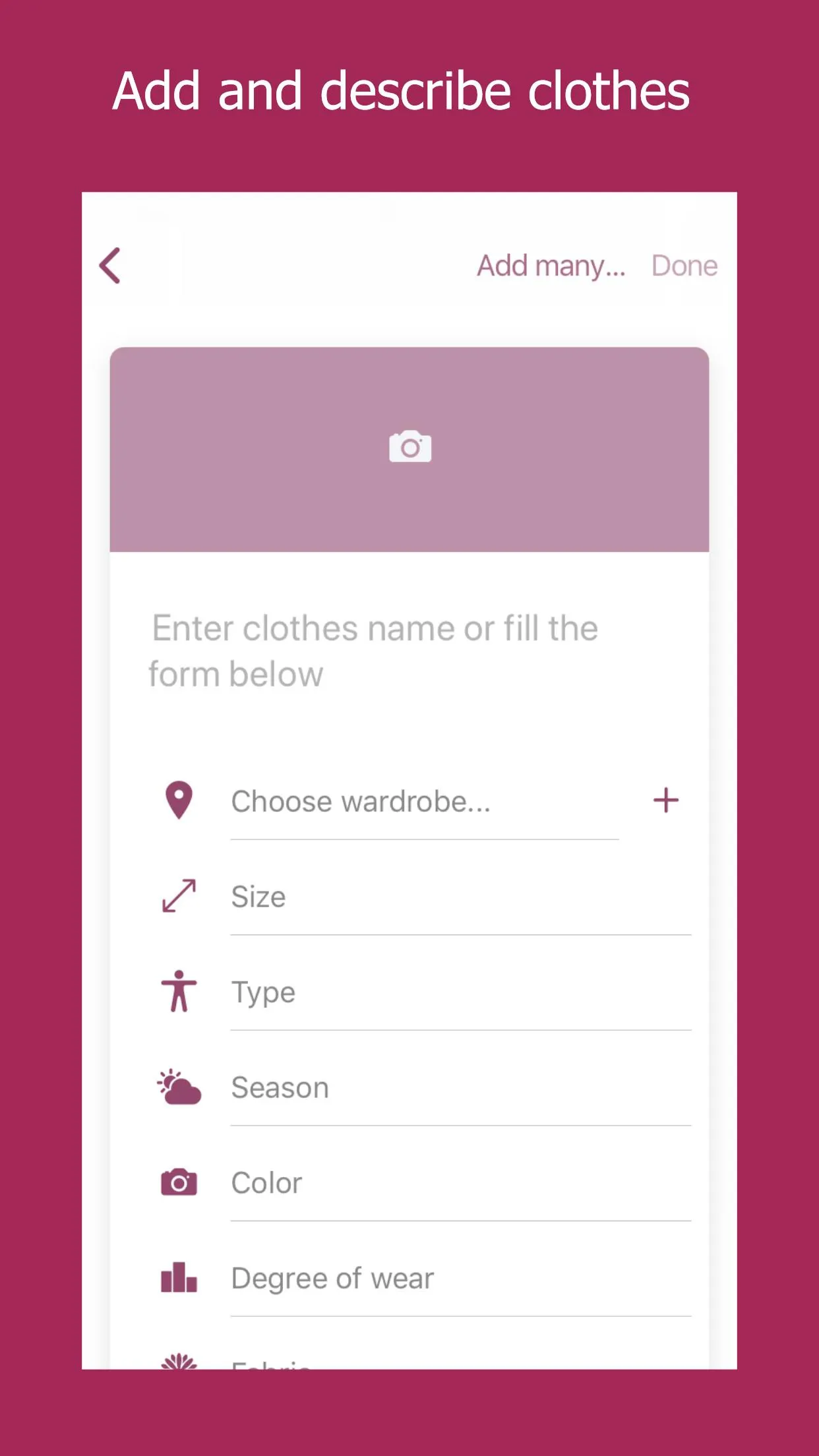 My wardrobes | Indus Appstore | Screenshot