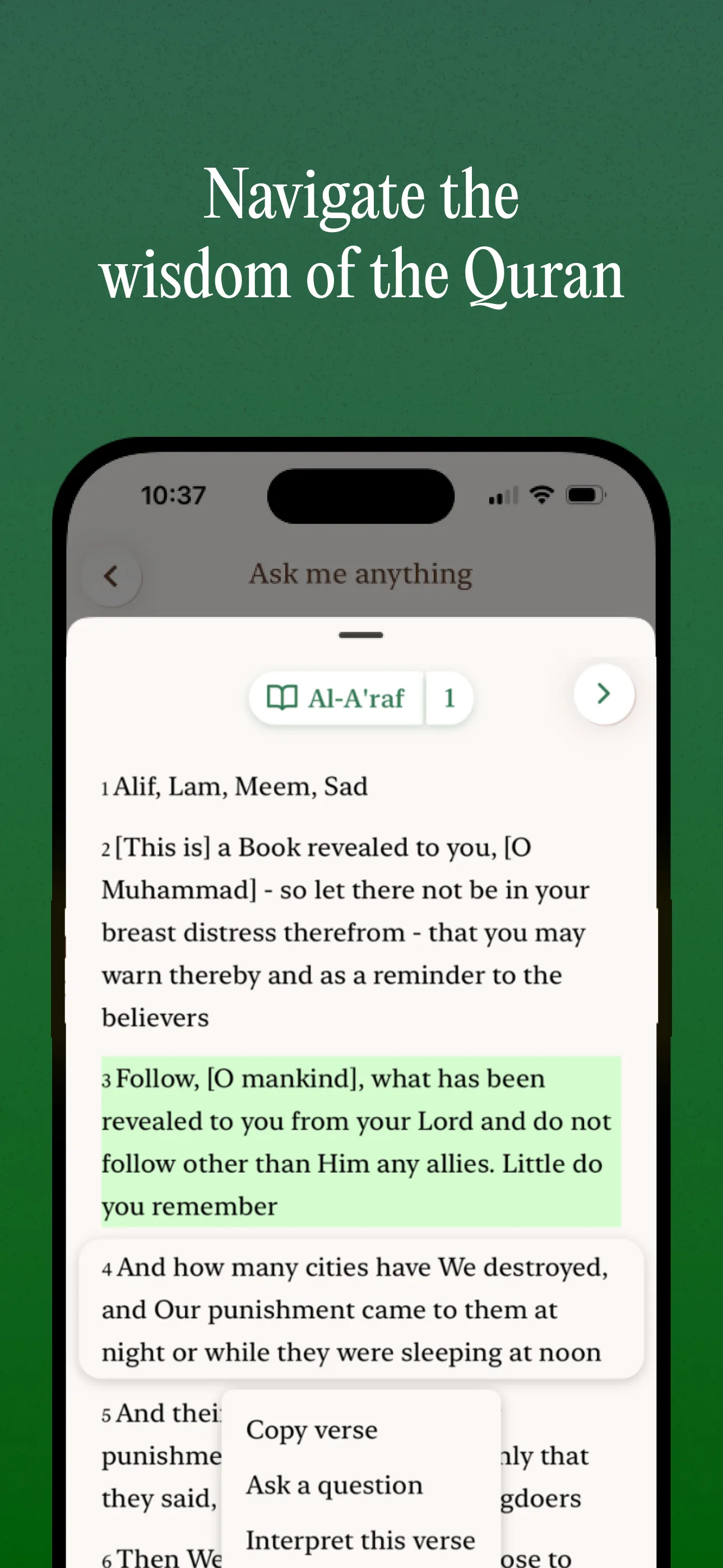 Deen Buddy - Quran Chat | Indus Appstore | Screenshot