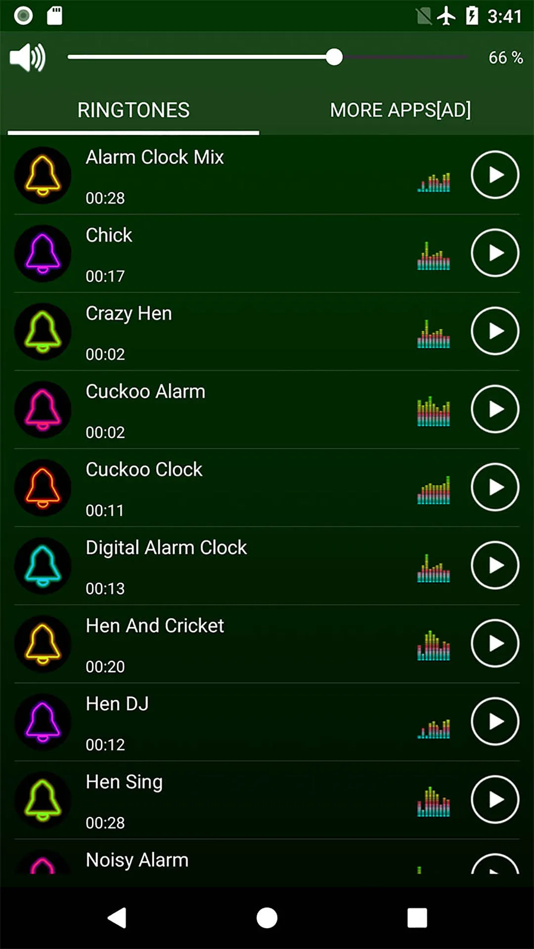 Funny Alarm Clock Ringtones | Indus Appstore | Screenshot