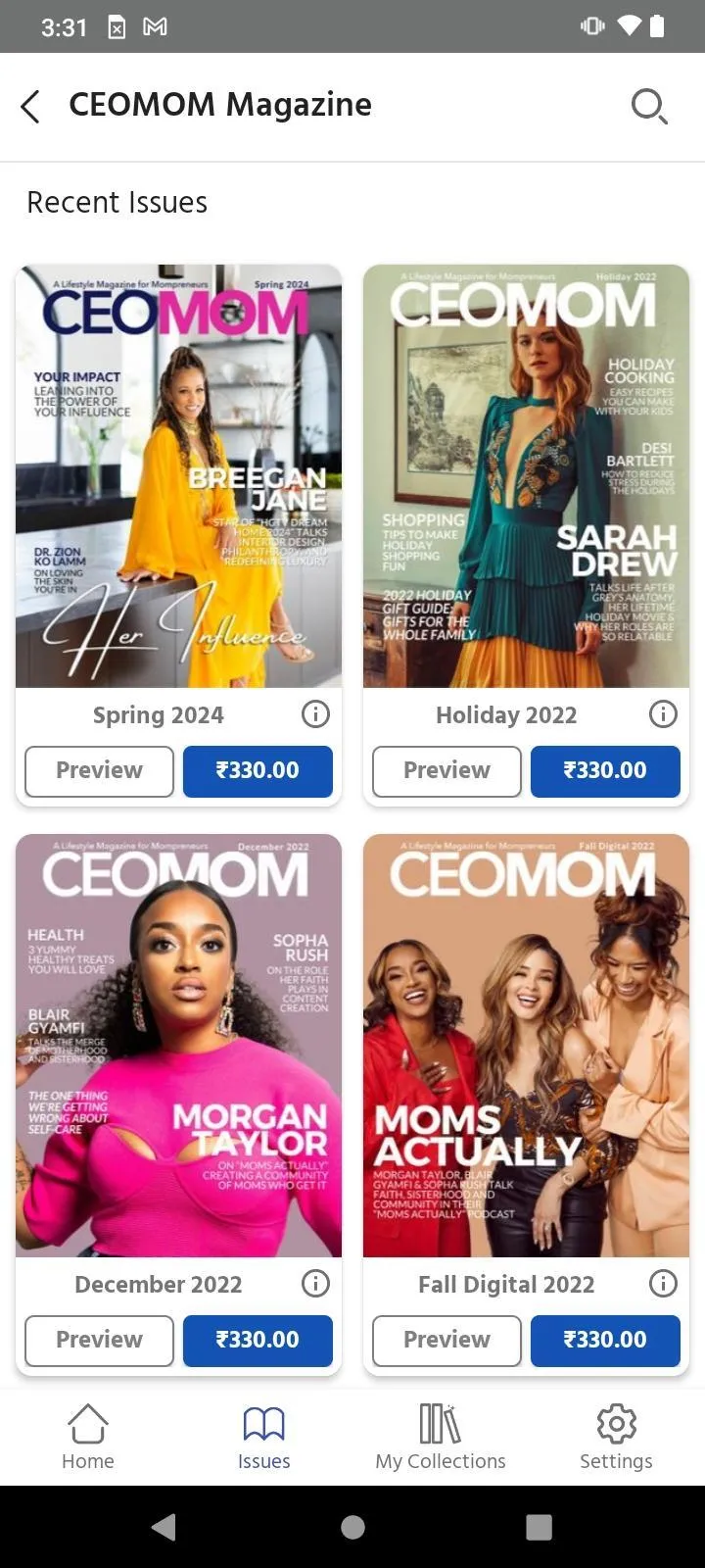 CEOMOM Magazine | Indus Appstore | Screenshot