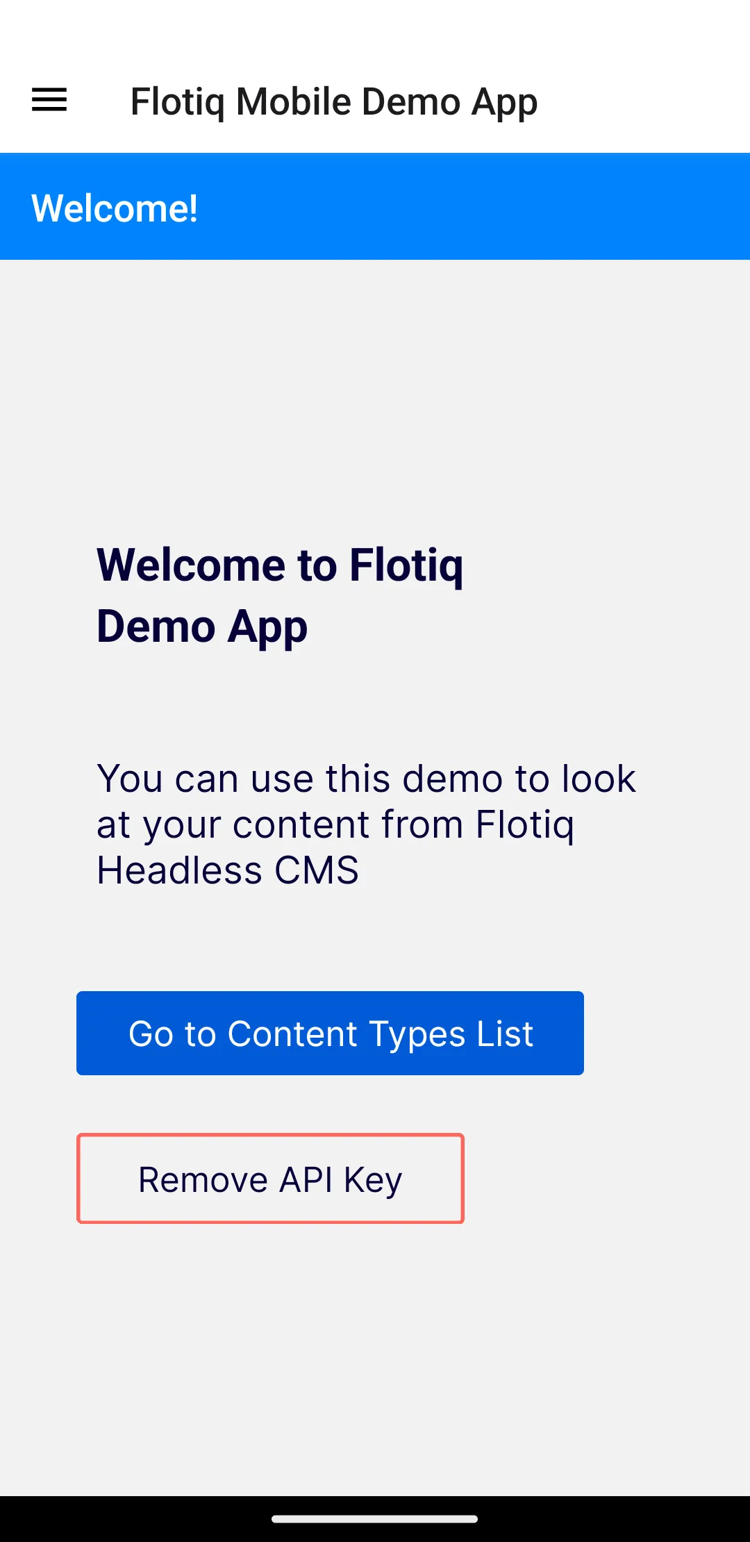 Flotiq Mobile Expo | Indus Appstore | Screenshot