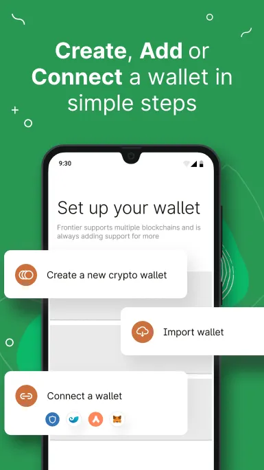 Frontier: Crypto & DeFi Wallet | Indus Appstore | Screenshot