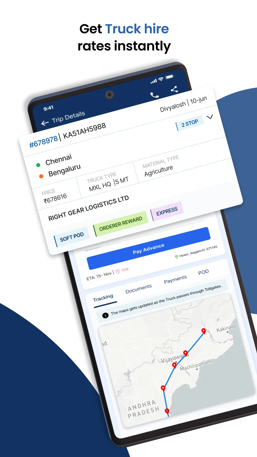 FR8 Truck Booking App | Indus Appstore | Screenshot