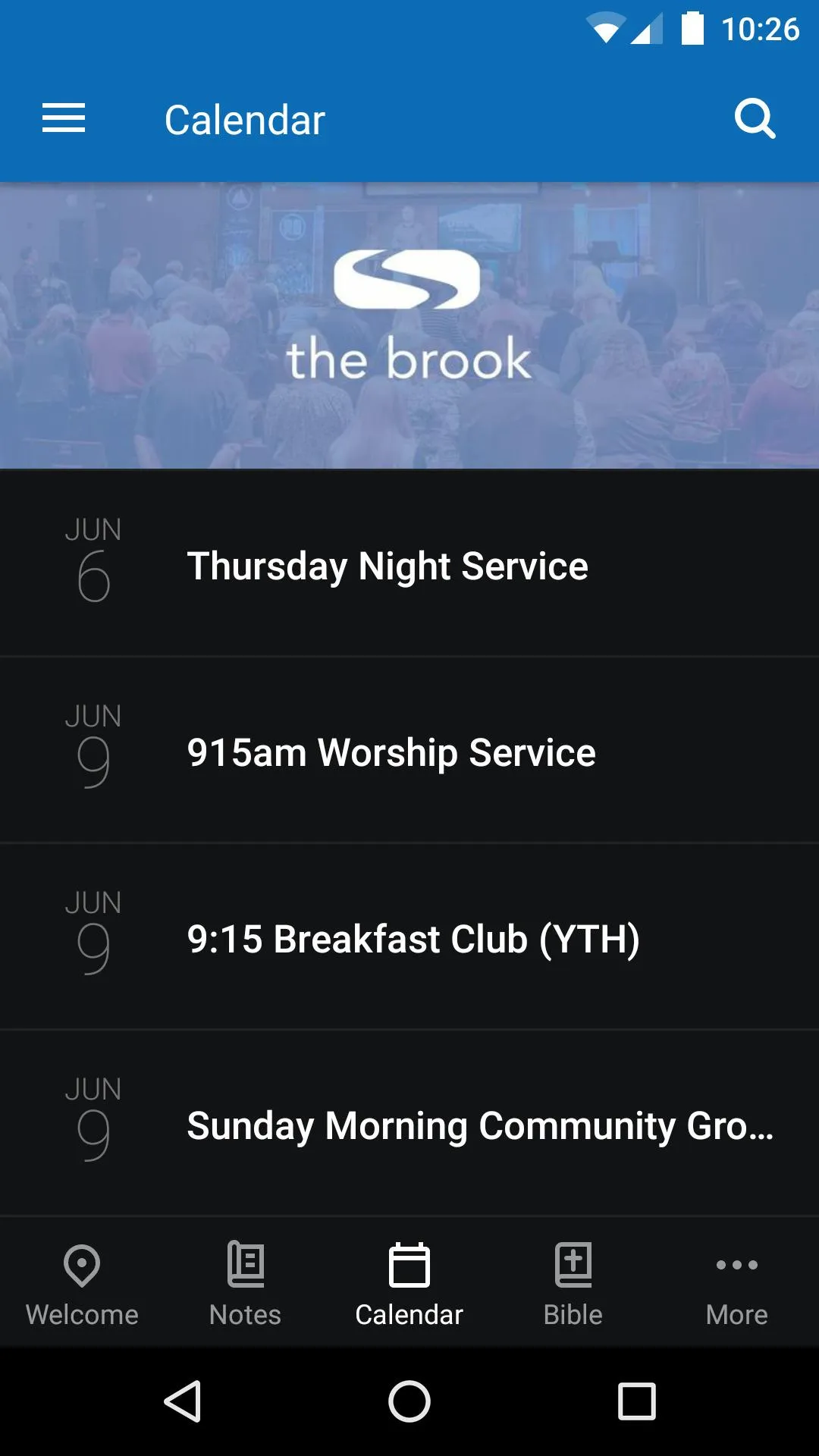 The Brook Church | Indus Appstore | Screenshot