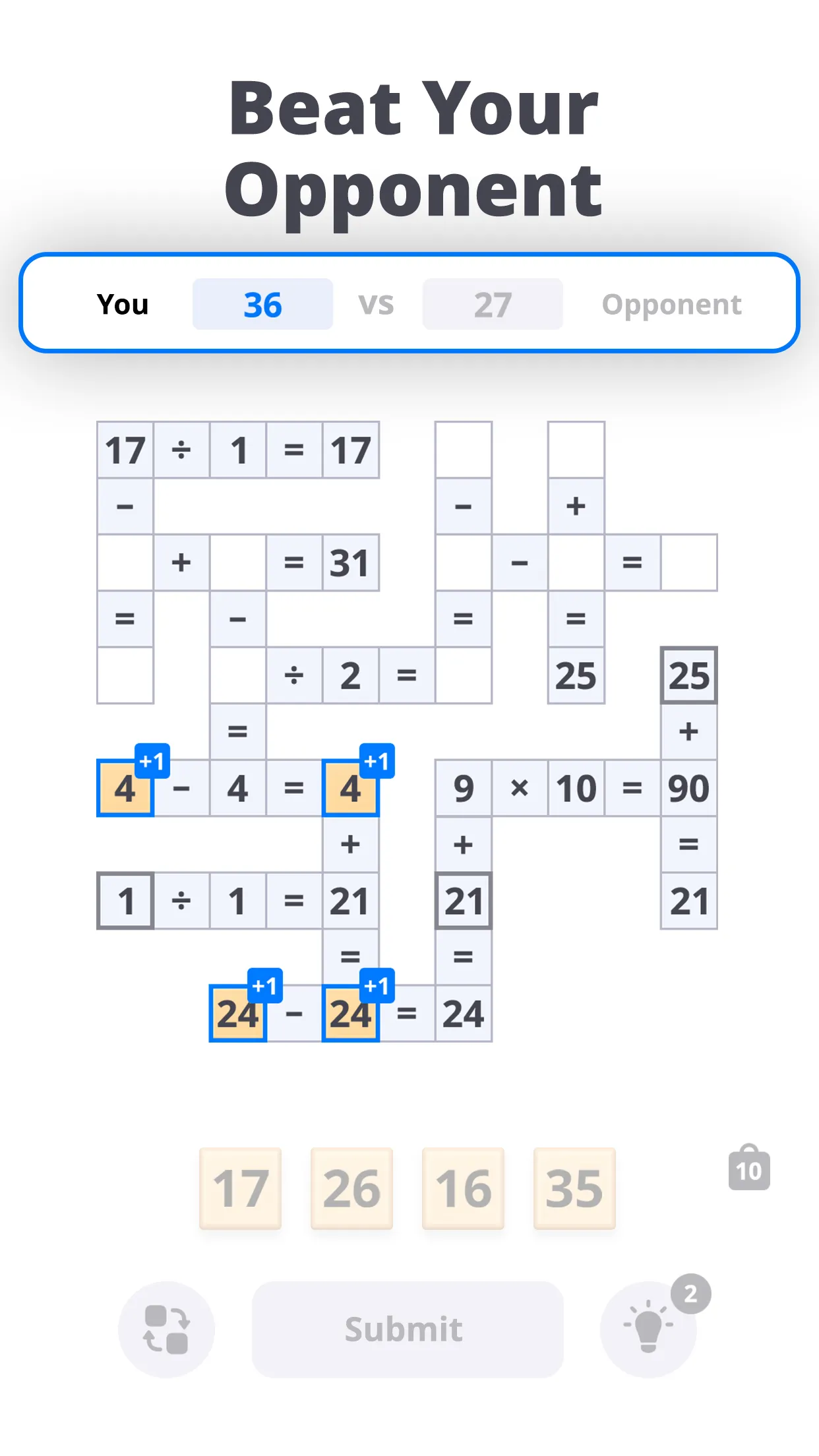 Math Clash: Puzzle Brain Quest | Indus Appstore | Screenshot