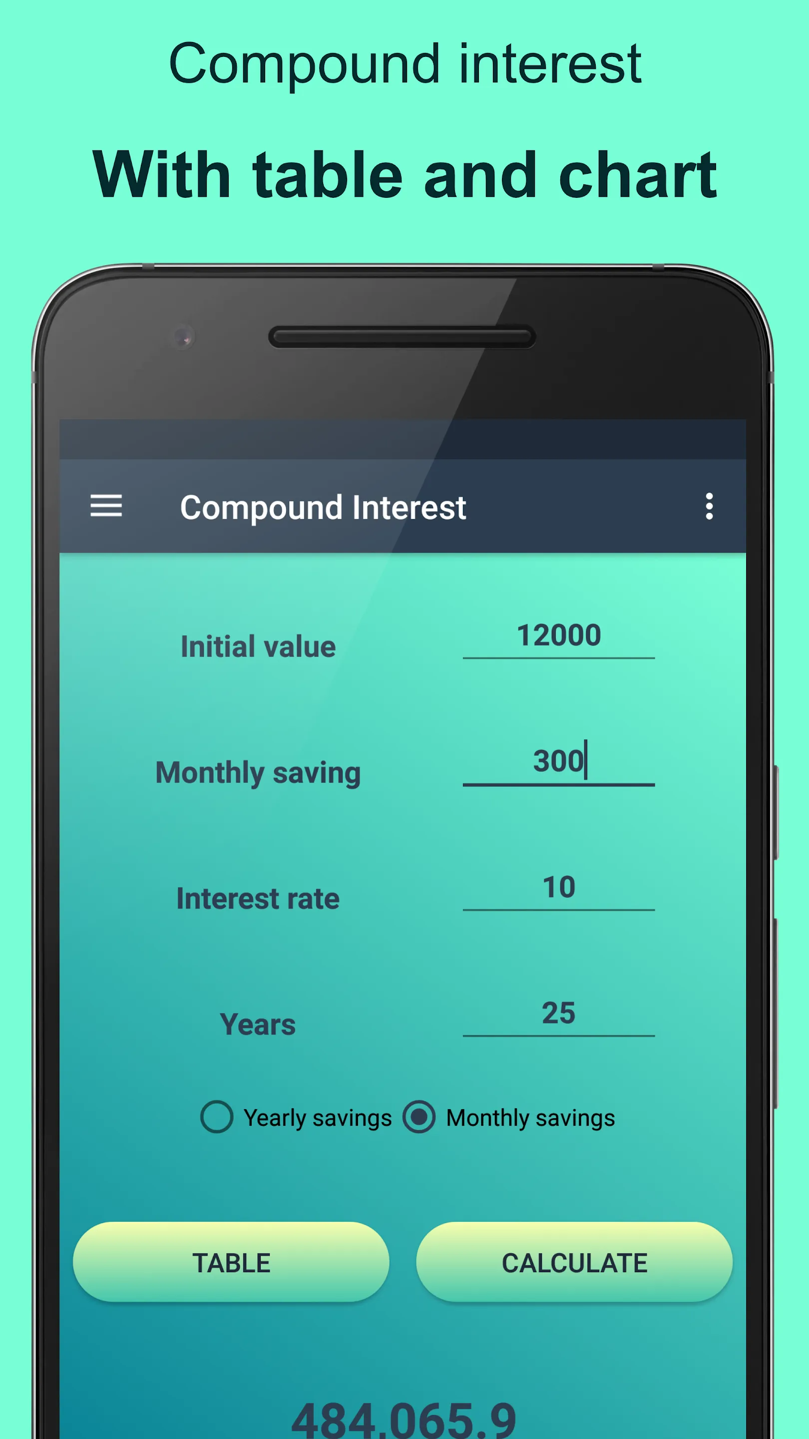 Interest calculators compound | Indus Appstore | Screenshot