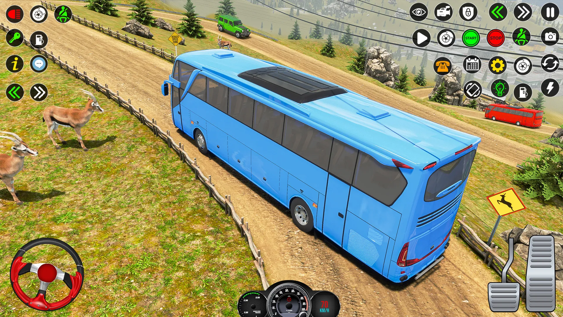 Offroad Bus Driving Simulator | Indus Appstore | Screenshot