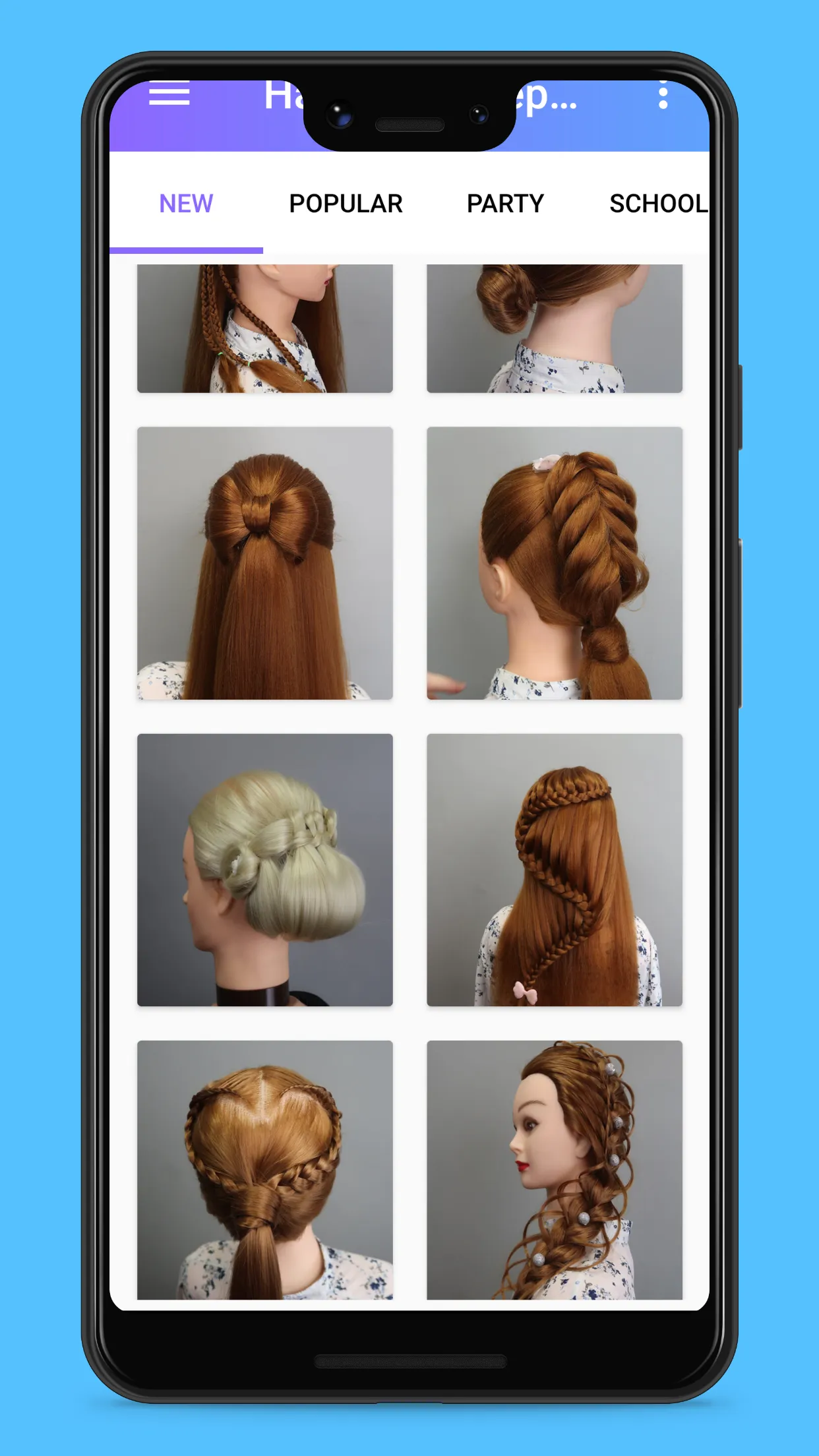 Hairstyles Step By Step | Indus Appstore | Screenshot