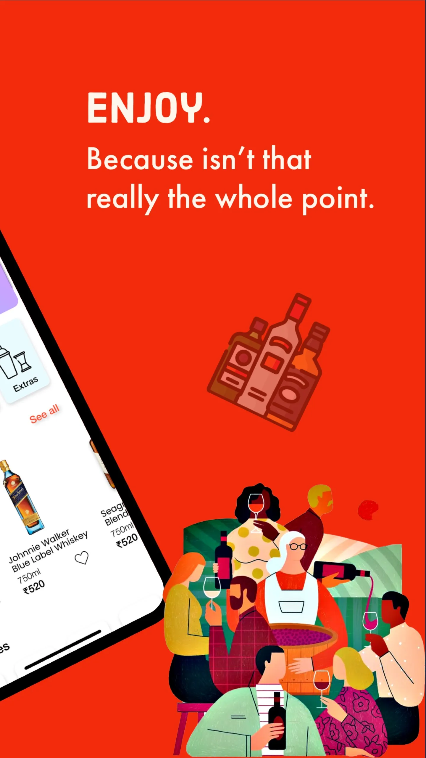 Talli: Alcohol delivery. Order | Indus Appstore | Screenshot