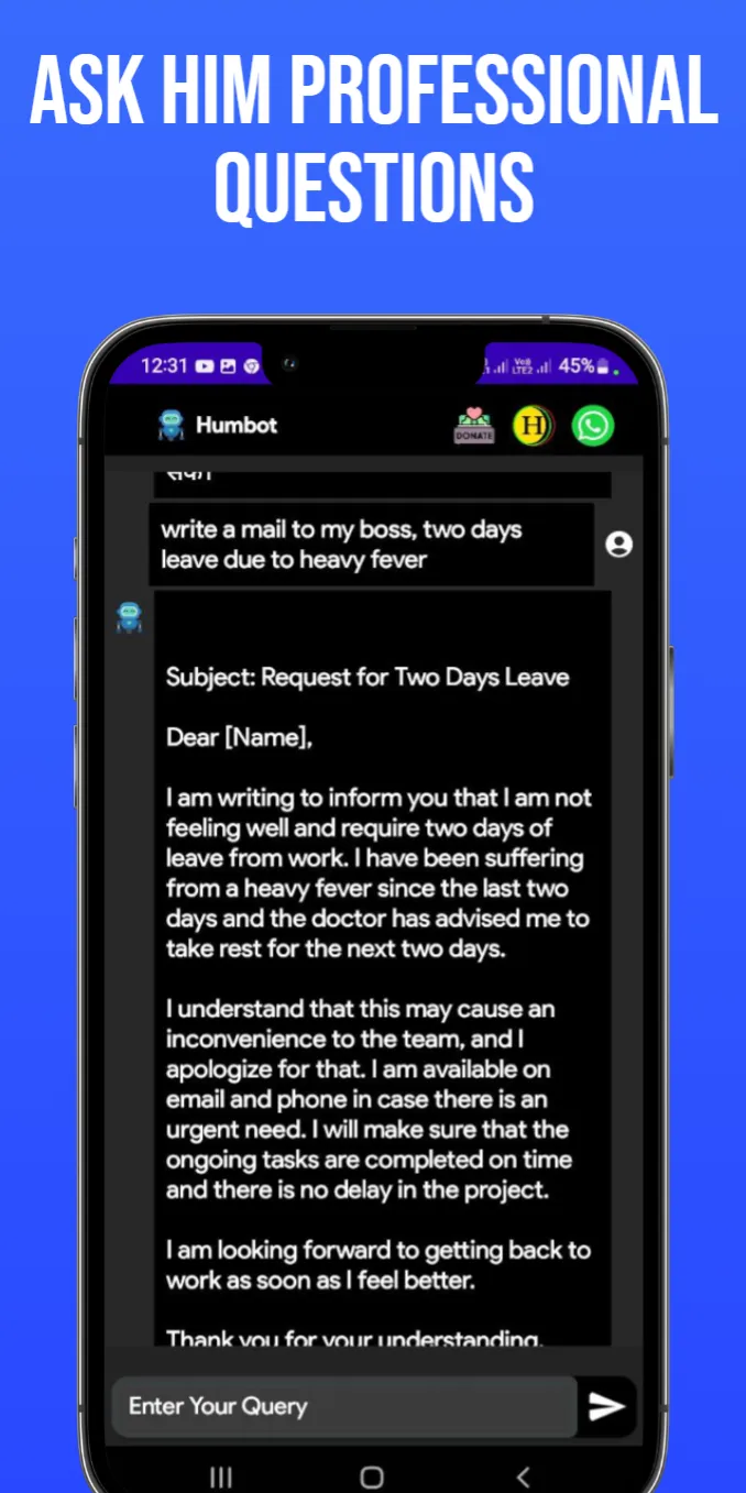 Humbot | Indus Appstore | Screenshot