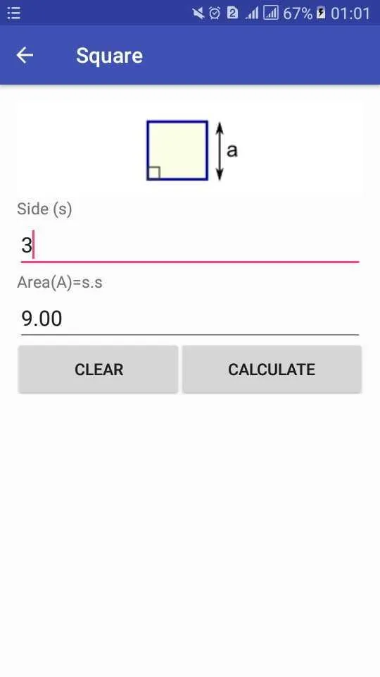 Area Calculator surface area f | Indus Appstore | Screenshot