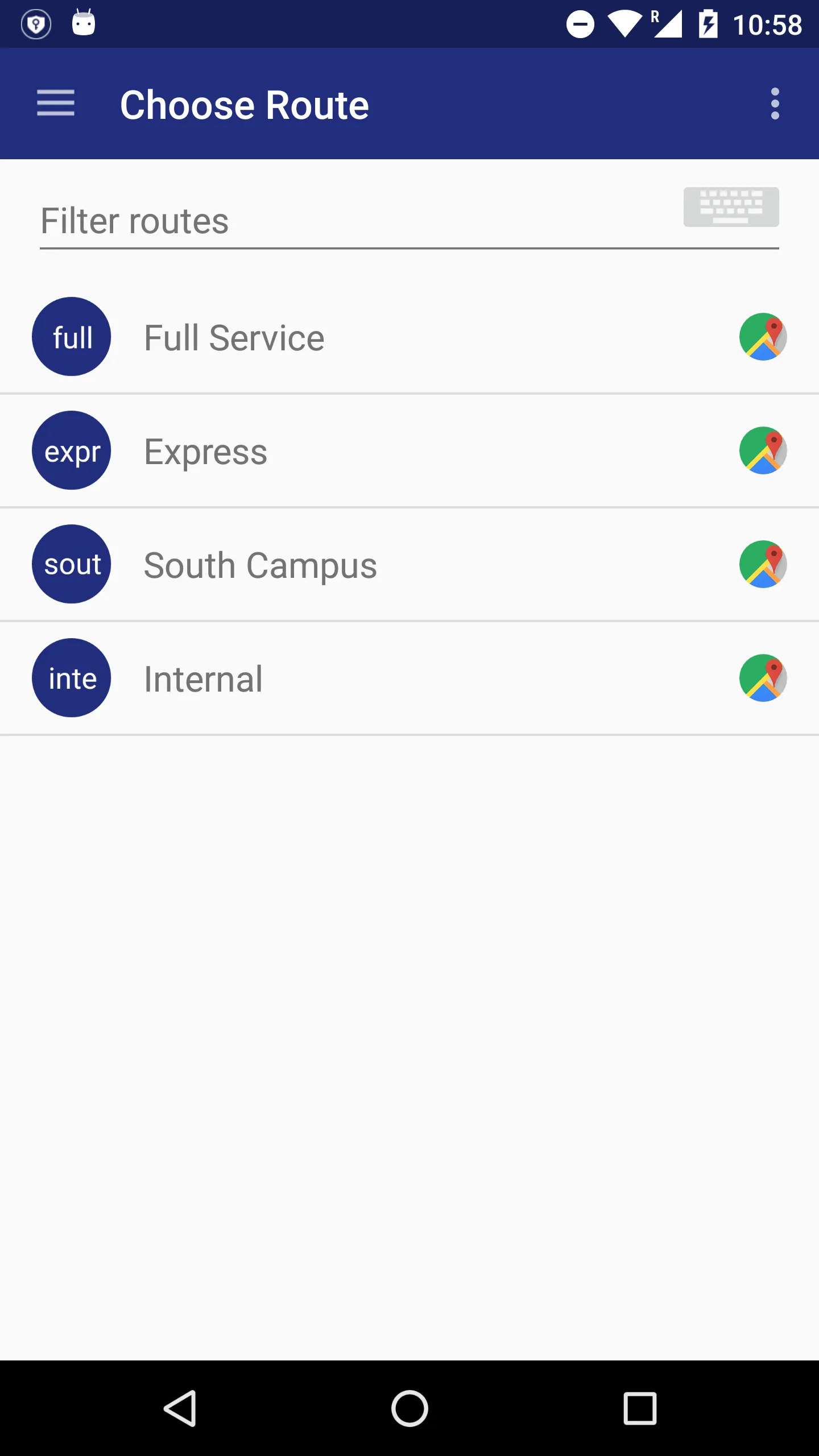 JHU APL Shuttle | Indus Appstore | Screenshot