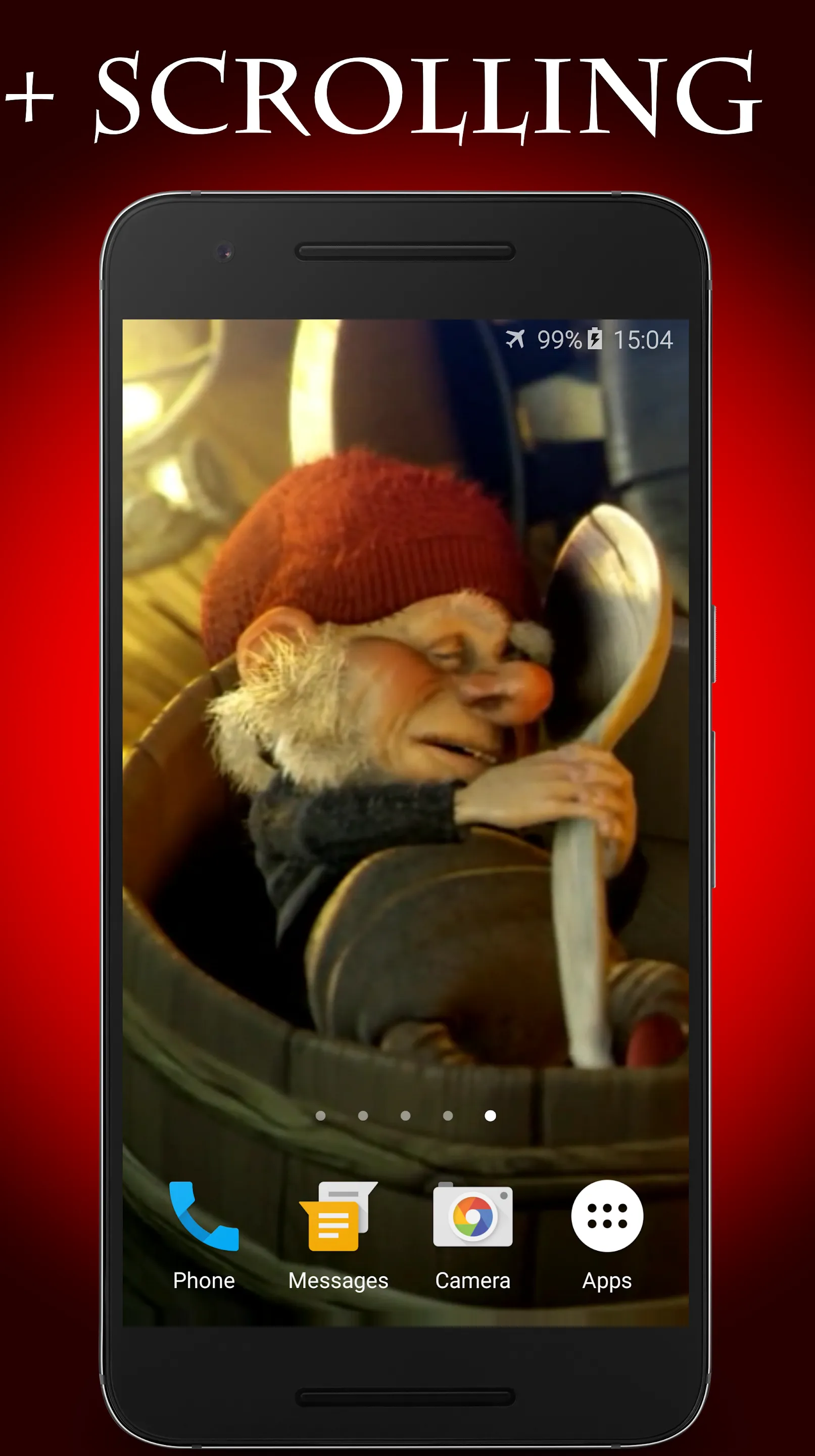 Christmas Gnome Live Wallpaper | Indus Appstore | Screenshot