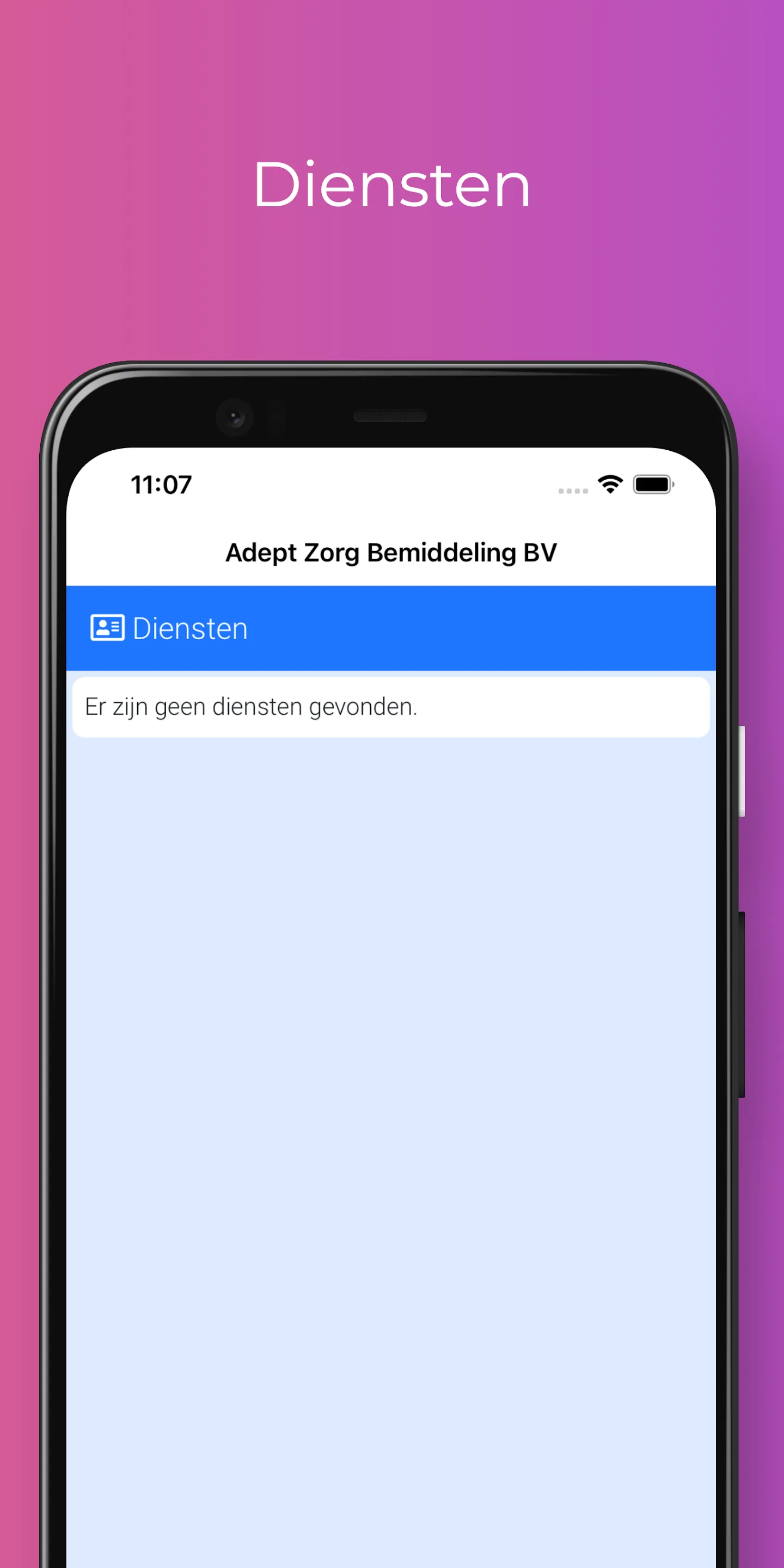 Adept Zorg Bemiddeling BV | Indus Appstore | Screenshot