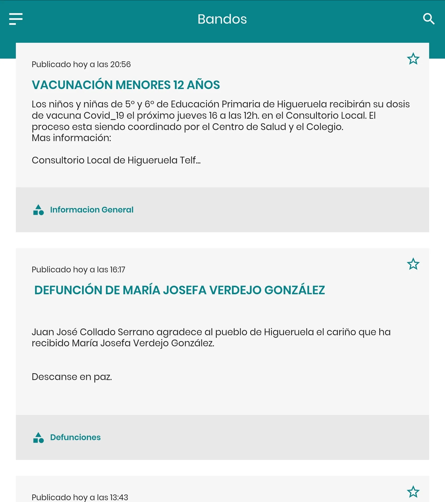 Higueruela Informa | Indus Appstore | Screenshot