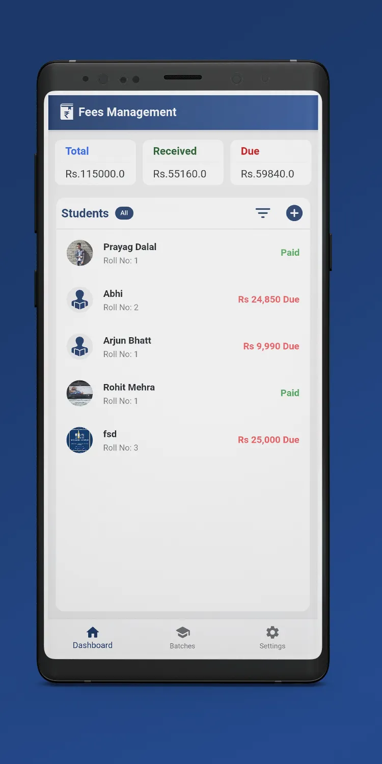 Fees Management - Student's Fe | Indus Appstore | Screenshot