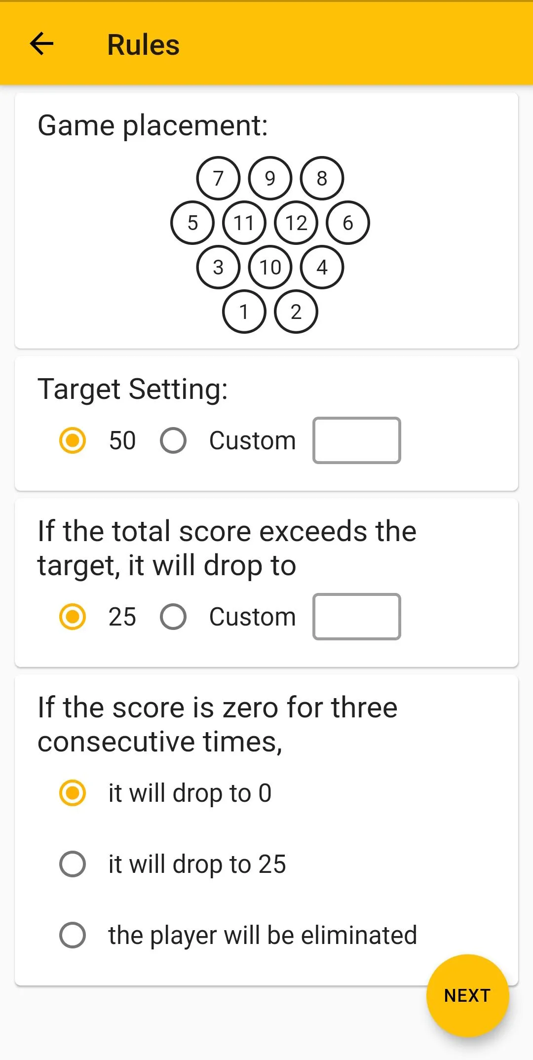 Mölkky Score Tracker | Indus Appstore | Screenshot