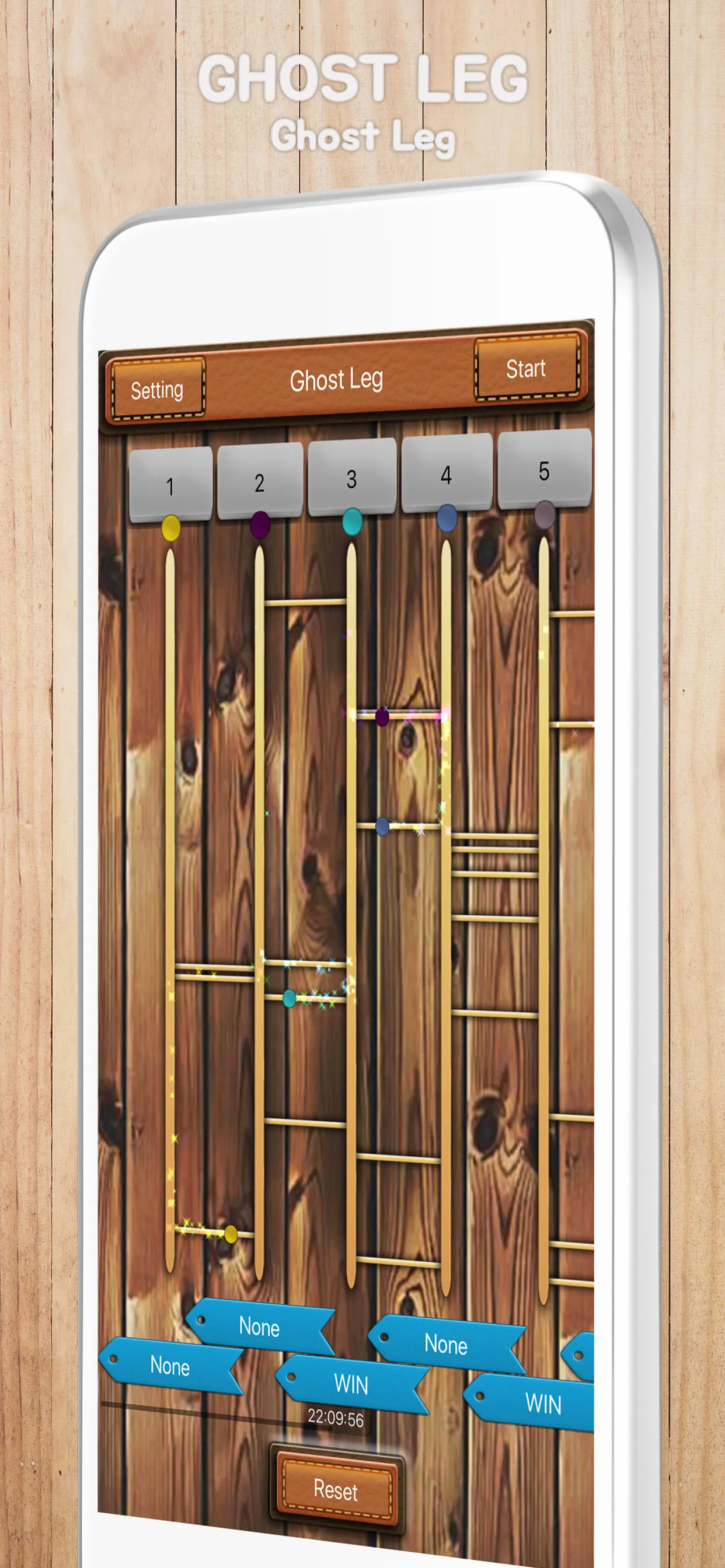 Lucky Ladder - Ghost Leg | Indus Appstore | Screenshot