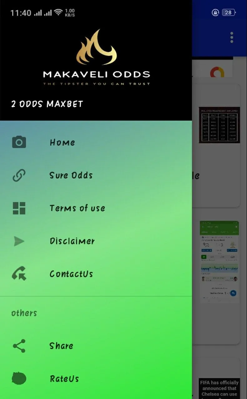 MAKAVELI 2 ODDS ROLLOVER | Indus Appstore | Screenshot