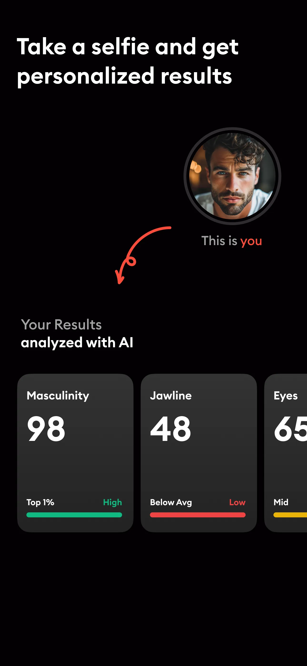 LooksMax AI - Get Your Rating | Indus Appstore | Screenshot