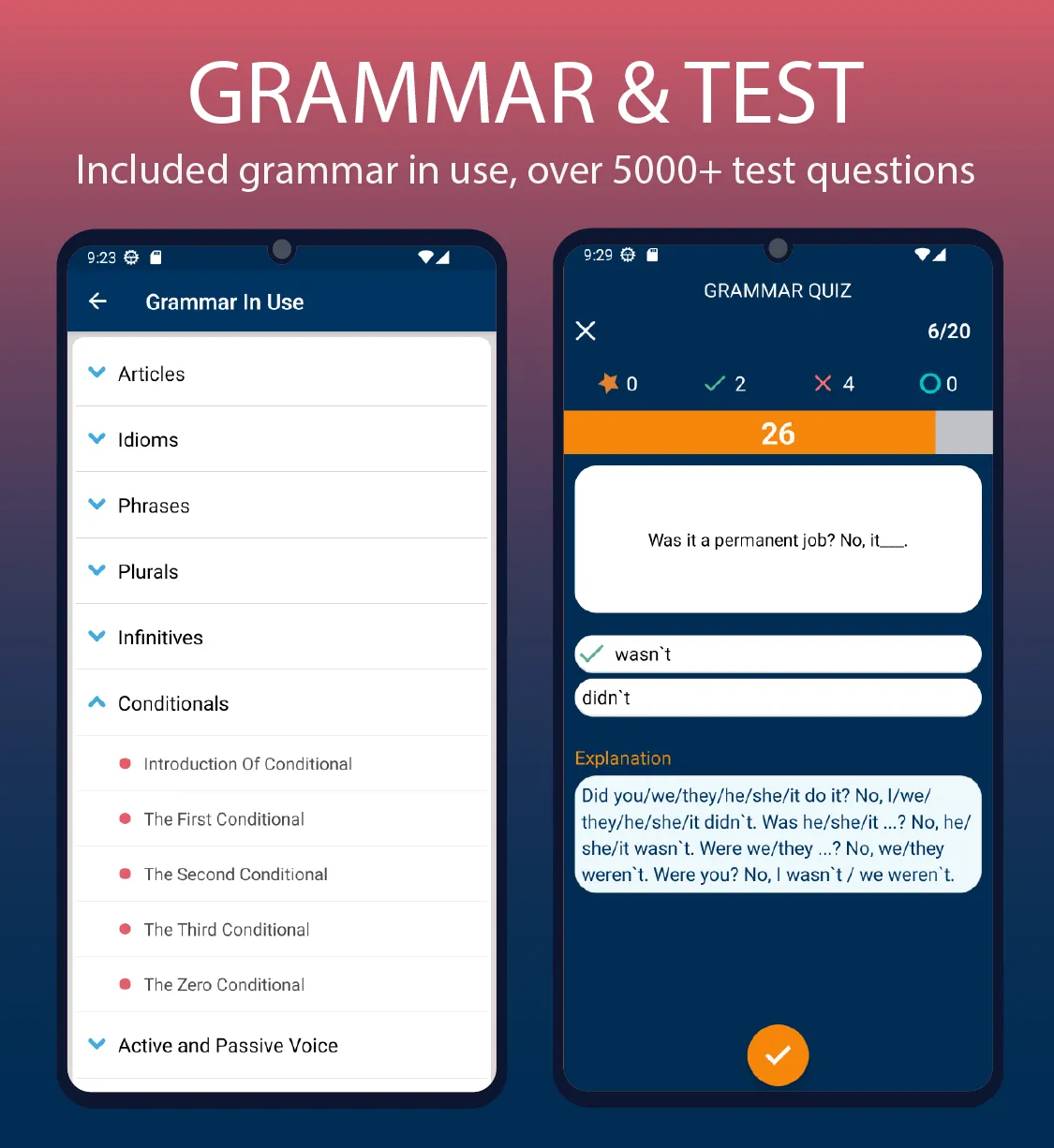 Learn English Grammar | Indus Appstore | Screenshot