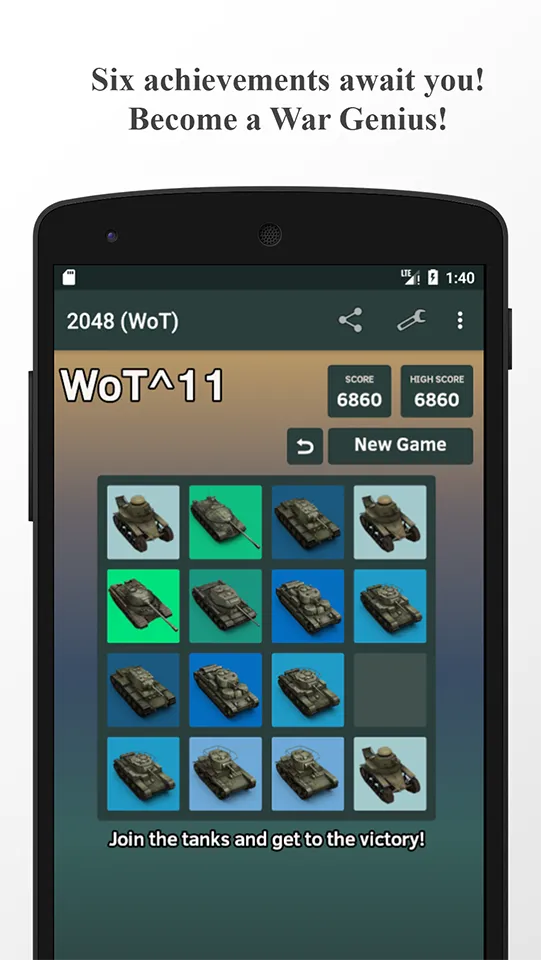 2048 (WoT) | Indus Appstore | Screenshot