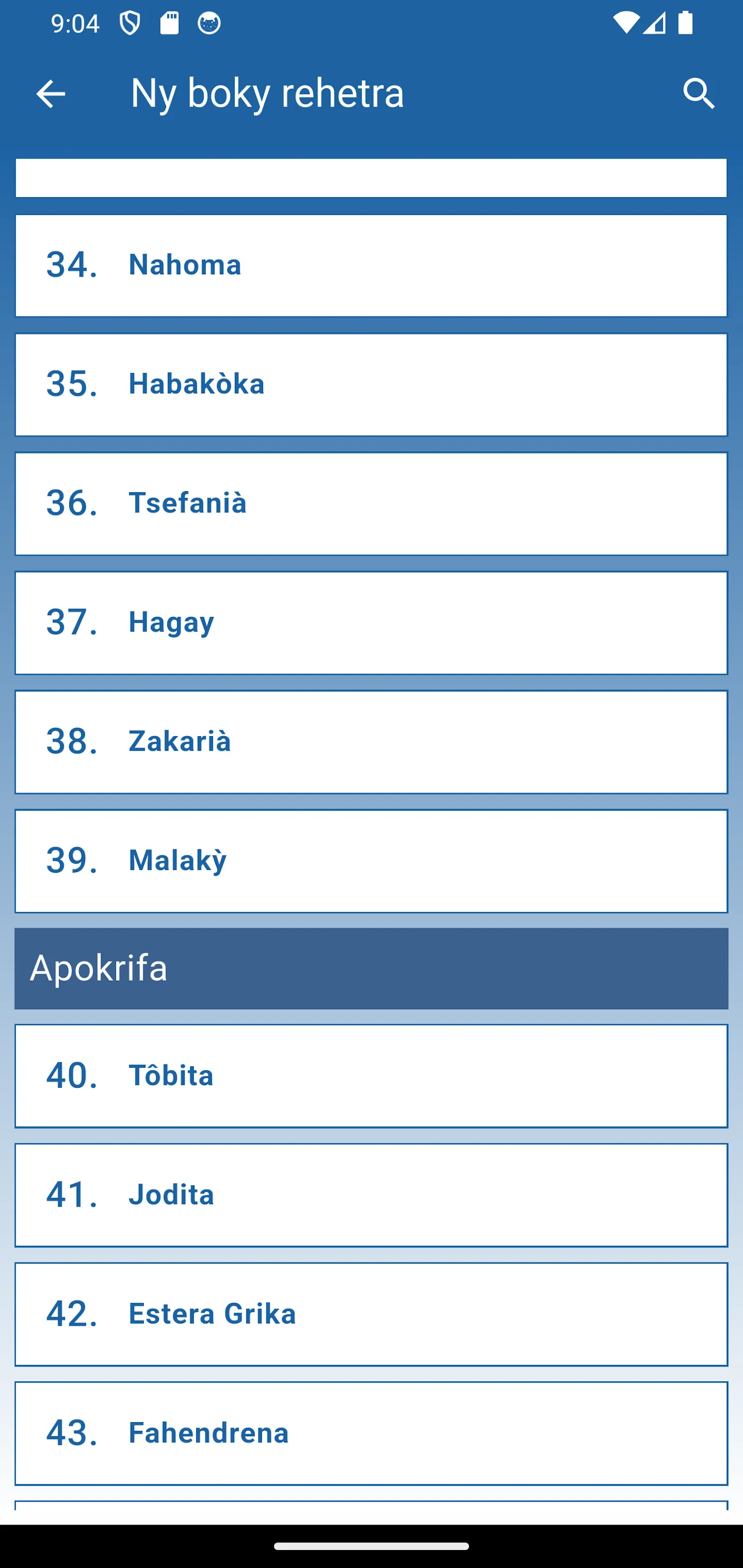 Baiboly Malagasy DIEM | Indus Appstore | Screenshot