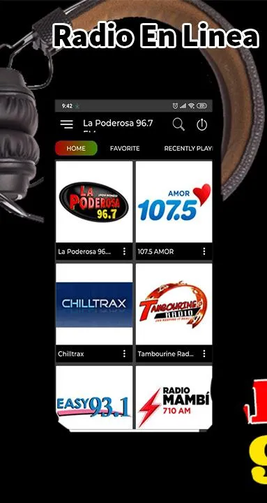 La Poderosa Radio 96.7  FM | Indus Appstore | Screenshot