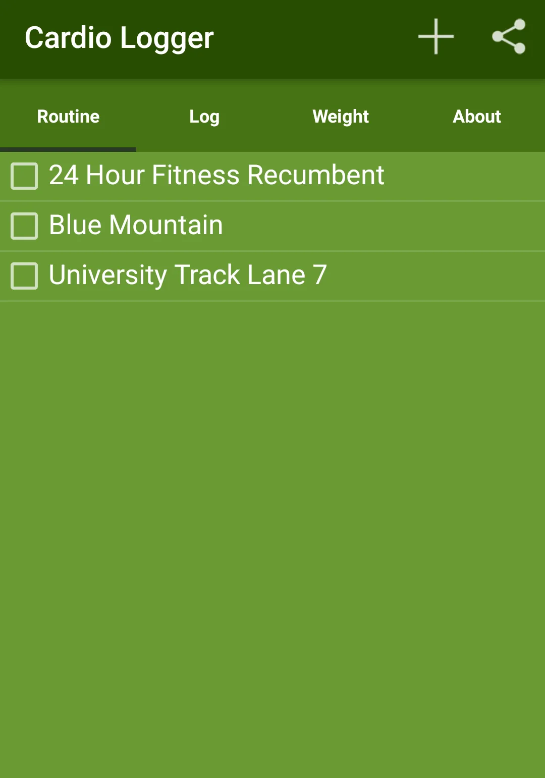 Cardio Logger | Indus Appstore | Screenshot